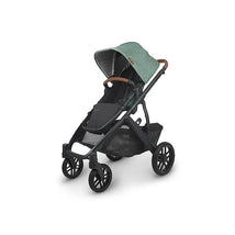 Uppababy - Vista Stroller V2, Gwen (Green Melange/Carbon/Saddle Leather) Image 2