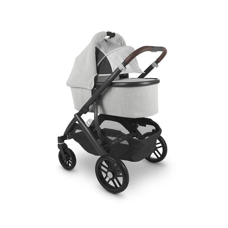 Uppababy - Vista V2 Stroller, Anthony (White And Grey Chenille/Carbon/