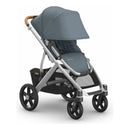 Uppababy - Vista V3 Stroller, Callum (Stone Blue/Silver Frame/Sand Leather) Image 6