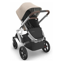 Uppababy - Vista V3 Stroller, Declan (Oat Mélange/Silver Frame/Chestnut Leather) Image 2