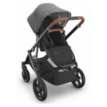 Uppababy - Vista V3 Stroller, Greyson (Charcoal Mélange/Carbon Frame/Saddle Leather) Image 2