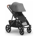 Uppababy - Vista V3 Stroller, Greyson (Charcoal Mélange/Carbon Frame/Saddle Leather) Image 3