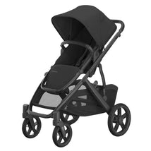 Uppababy - Vista V3 Stroller, Jake (Charcoal/Carbon Frame/Black Leather) Image 1