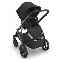 Uppababy - Vista V3 Stroller, Jake (Charcoal/Carbon Frame/Black Leather) Image 2