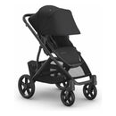 Uppababy - Vista V3 Stroller, Jake (Charcoal/Carbon Frame/Black Leather) Image 3