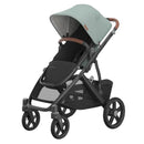 Uppababy - Vista V3 Stroller, Kenzi (Mystic Aqua/Carbon Frame/Saddle Leather) Image 1