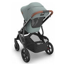 Uppababy - Vista V3 Stroller, Kenzi (Mystic Aqua/Carbon Frame/Saddle Leather) Image 6