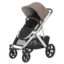 Uppababy - Vista V3 Stroller, Theo (Dark Taupe/Silver Frame/Chestnut Leather) Image 1