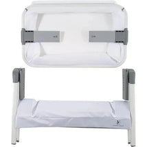 Venice Child - California Dreaming Bedside Crib Bassinet w/Travel Bag, White Image 2