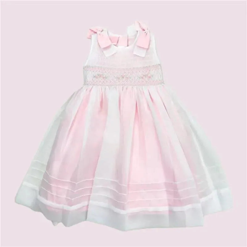 Will' Beth - Baby Pink Smocked Dress Image 1