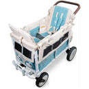 WonderFold - Volkswagon Special Edition Double Stroller Wagon (2 Seater), Bondi Blue Image 2