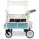 WonderFold - Volkswagon Special Edition Double Stroller Wagon (2 Seater), Bondi Blue Image 3