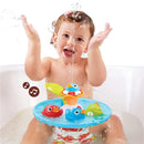 Yookidoo Musical Duck Race Baby Bath Toy with Waterfall Image 5