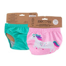 Zoocchini - Knit Swim Diaper, 2 Pc Set, Unicorn, 12-24M Image 1