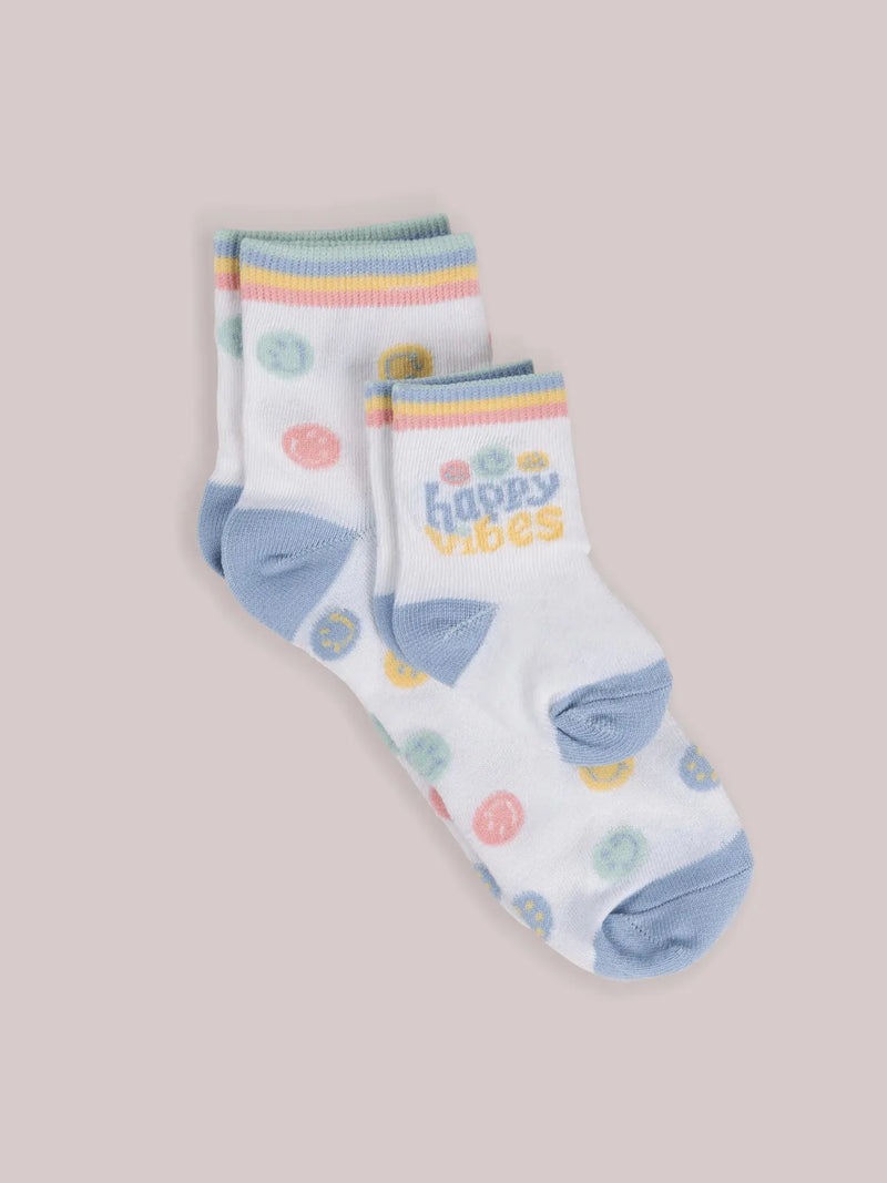 Mama & Me Socks -  Happy Baby Vibes