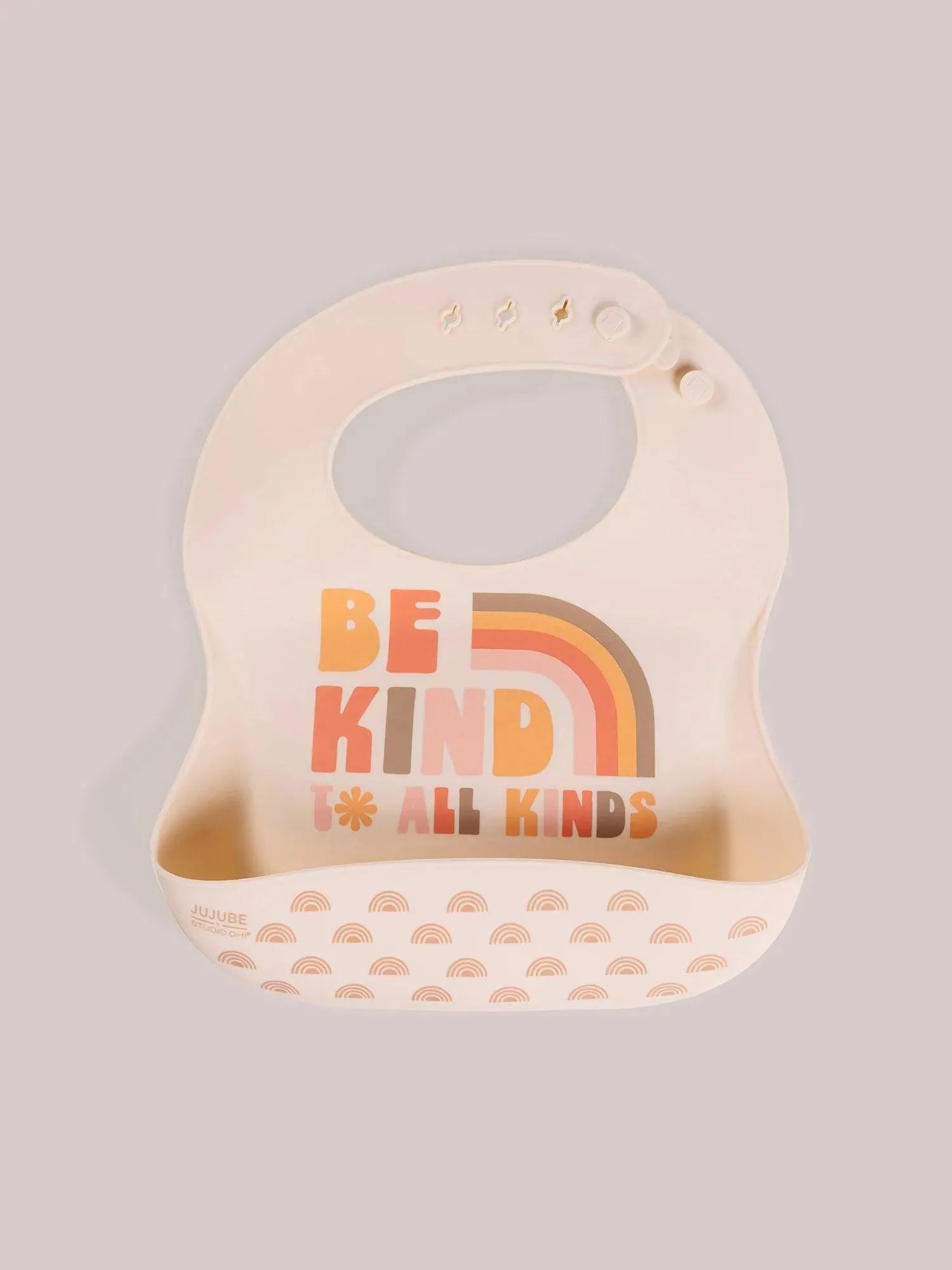 Silicone Bib - Be Kind Rainbows