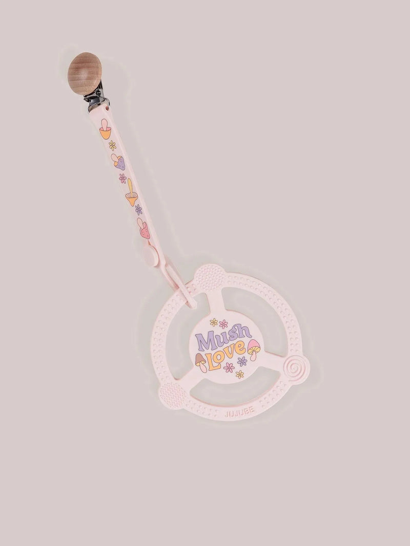 Silicone Teether Ring - Mushy Love